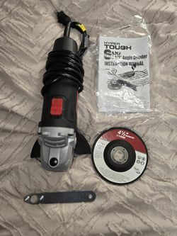 Hyper Tough 4.5" 6-Amp Corded Angle Grinder - Brand New (No Handle) 🛠️⚡