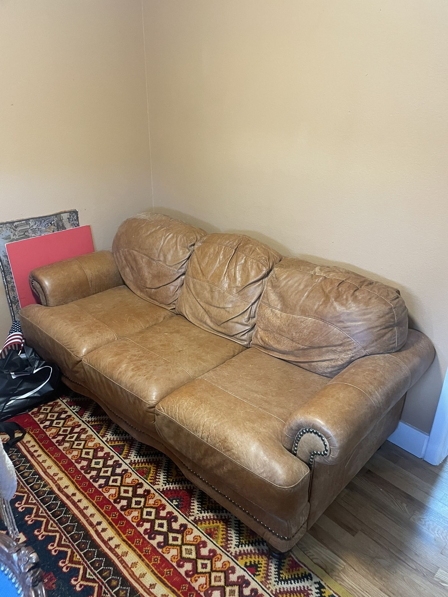 Leather Couch - Boulder