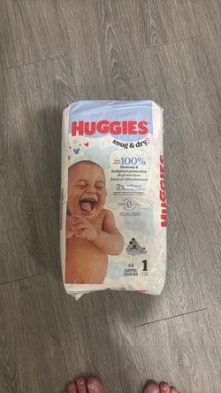 Huggies Snug & Dry Size 1 Diapers 44 Count $5