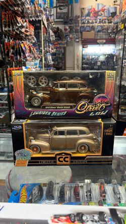 Collectible Jada Street Low Lowrider series 1939 Chevy Master deluxe 1:24 scale $250 each