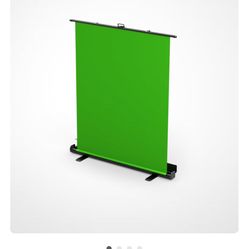 Elegato collapsible green screen, like new!!