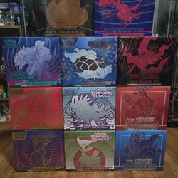 Pokemon Sealed Etb Lot 