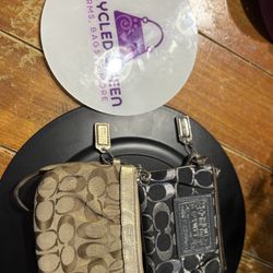 Bundle Of 2 Coach Wristlets 