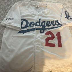 Buhler Dodgers Jersey Medium