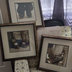 Series Of Marina Gilboa Beautifully Matted, Framed And Documented. 