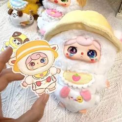 100% Authentic Baby Three Crie Baby Animal Kindergarten Series 2 Plush Blind Box!