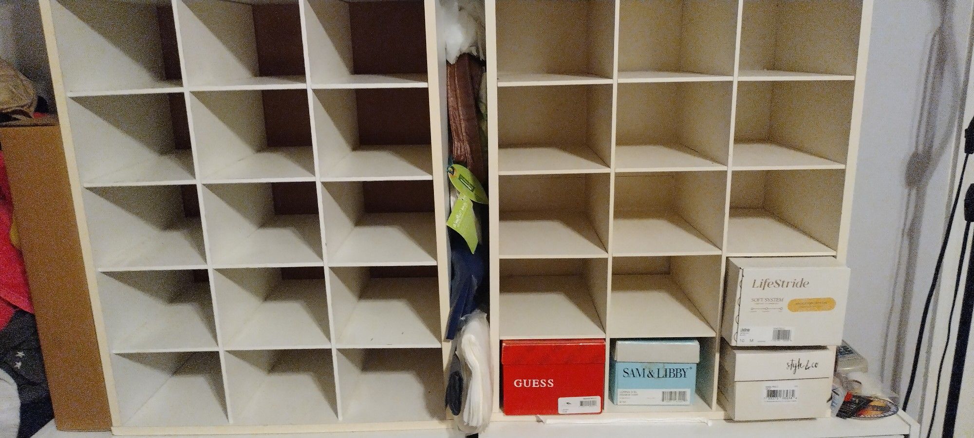 Two Shoe Racks 30 Spaces