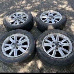 4 —— 225/55r16 5x4.5 5x114.3 Stock Ford Mustang Camry Accord Civic Tacoma Wheels Rims Tires!!!!
