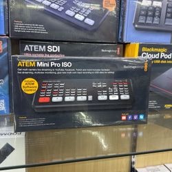 Blackmagic Design ATEM Mini Pro ISO HDMI Live Stream Switcher