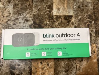 Brand New Blink Camera With Sync Modular