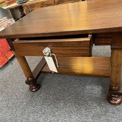 Table Stern Brothers Drawer Vintage 
