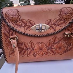 Beautiful Mexican Leather Handbag