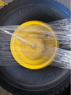 20x10-8 wheel and tire