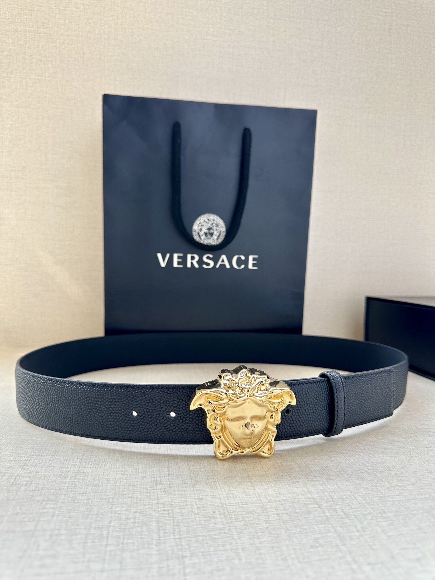 Versace Men’s Belt With Box 2026 New