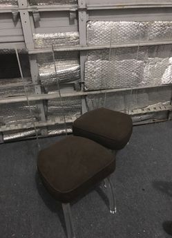 modern clear back chairs