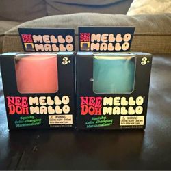 Schylling NeeDoh Mello Mallo Color-Changing Marshmallow Squeeze Toy