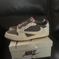 Travis Scott Jordan 1 Low Reverse Mocha 11M