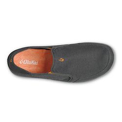 Olukai Men's Nohea Mesh dark Grey sz 10.5, cost 115, sell