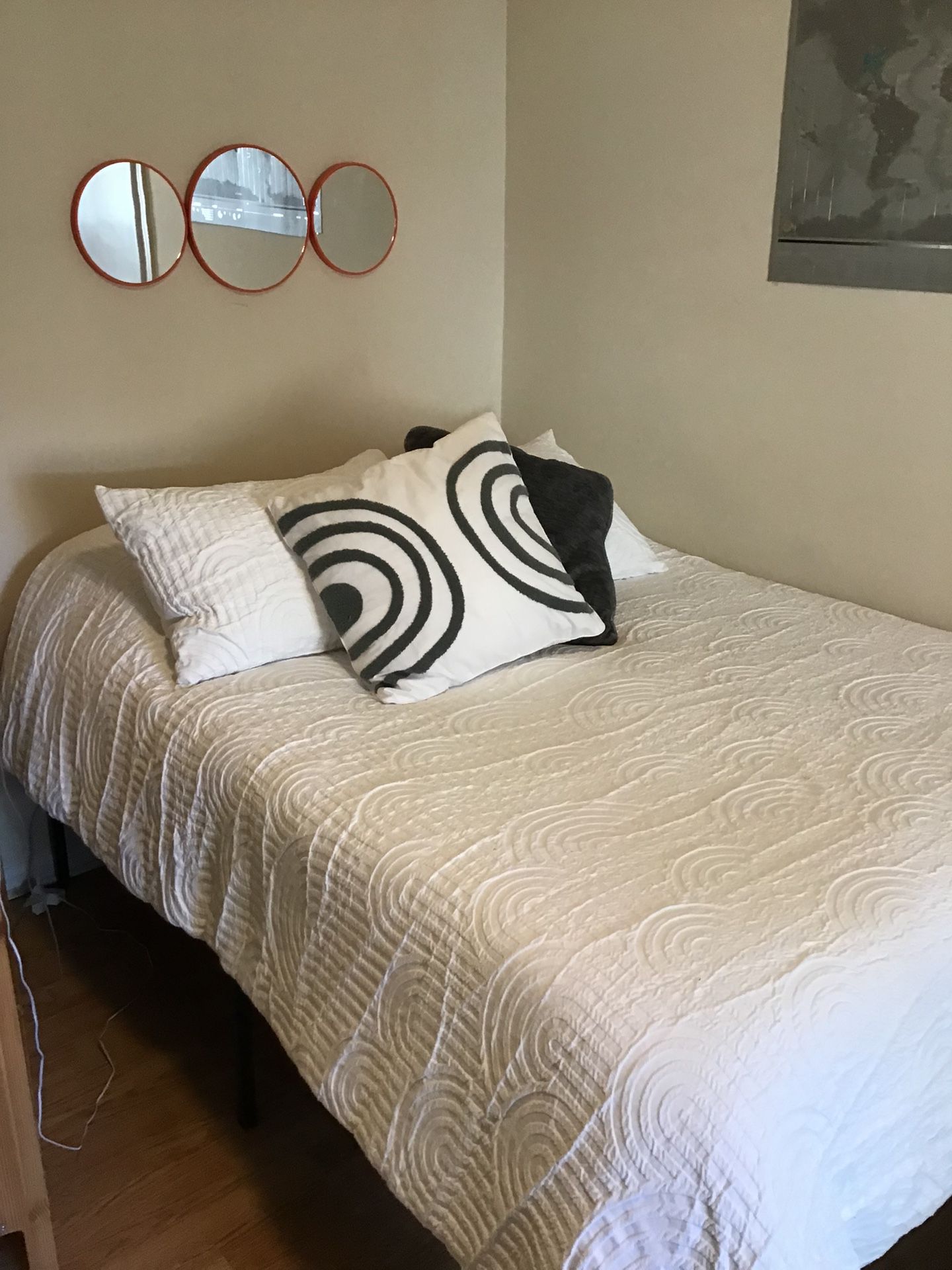 Full Sized Bed Frame-Must Go! Make an Offer 