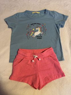 Baby Girl Shirt & Shorts