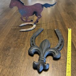 Vintage iron, oh pony by diamond and horseshoe fleur-de-lis’s