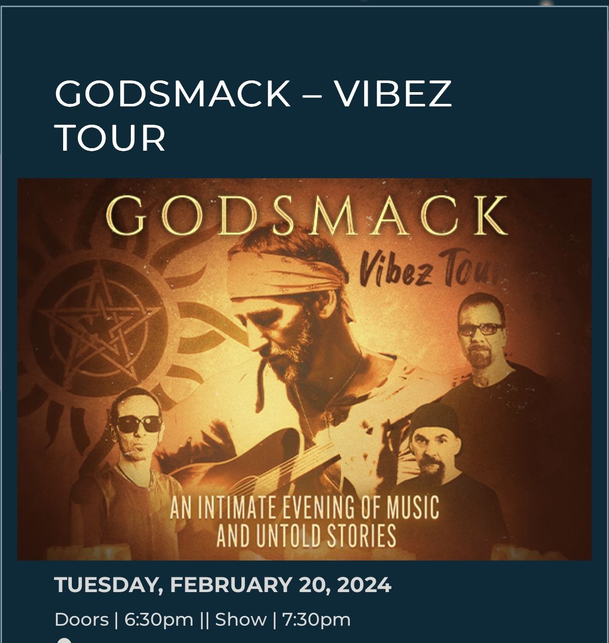 Godsmack Tickets -Lubbock Tickets