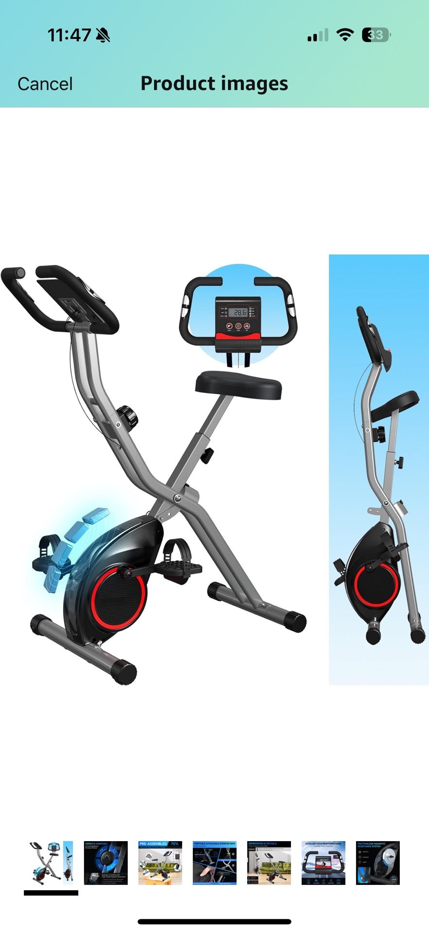 Kurono Exercise Bike