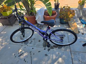Huffy Rock Creek Purple Mountain Bike