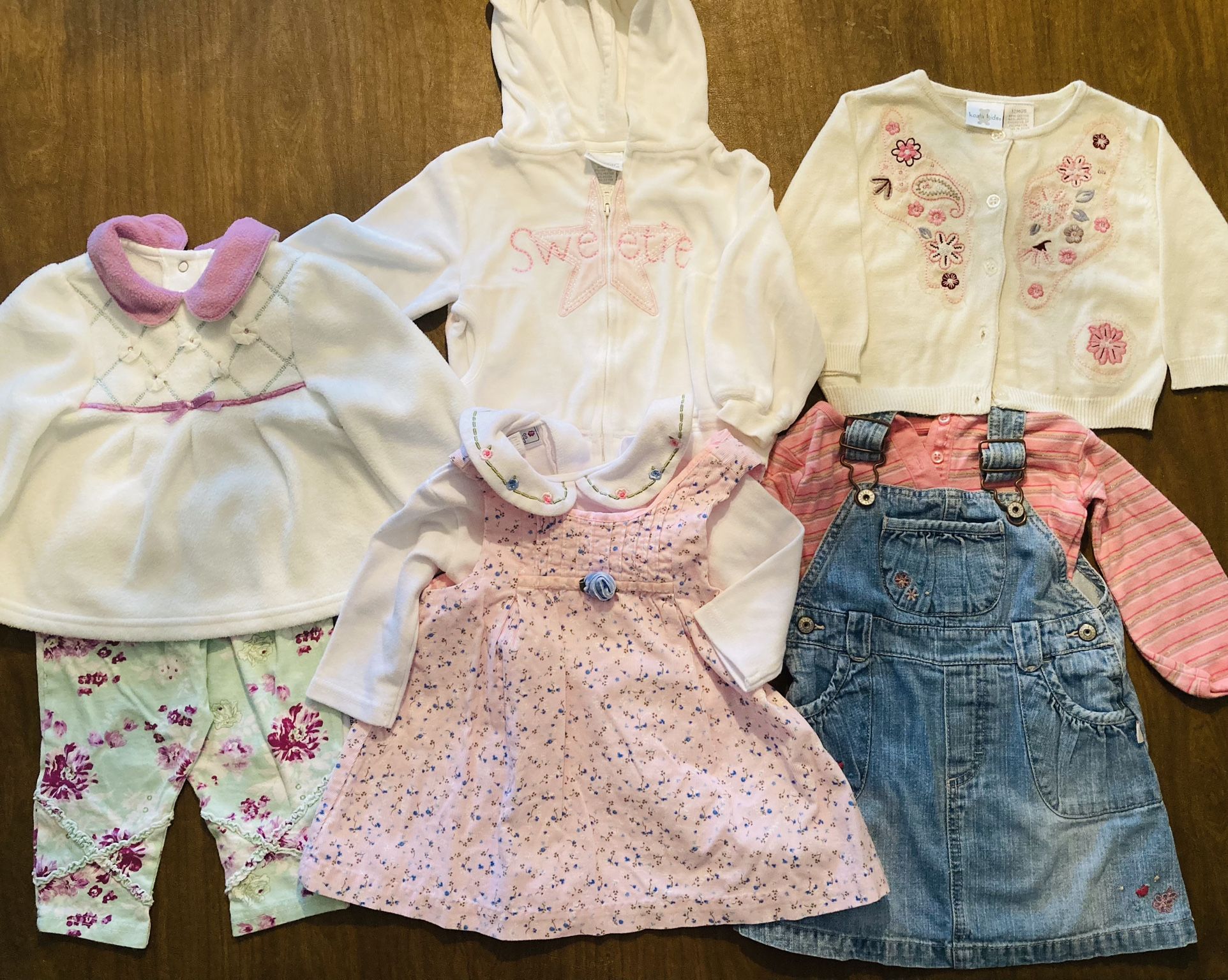 Size 12 Mth - 3 Outfits, Hoodie And Sweater