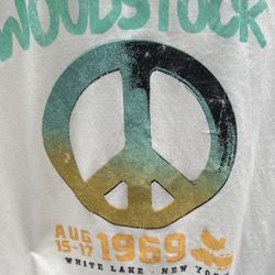 New With Tags. Woodstock T-Shirt, Size Large