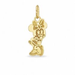 10kt Dije  De Oro Minnie Mouse