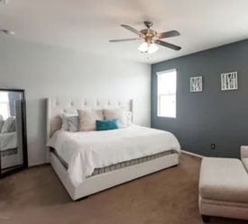 King bed frame