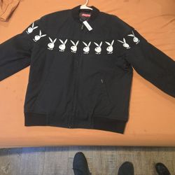 Supreme/Playboy Crew Jacket