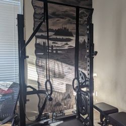 Squat Rack With Add-Ons