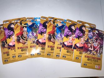 One Piece OP 17 Booster Packs 12 Cards Each 10 Pack Bundle