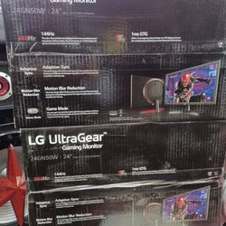 24" High Resolution Monitor By LG.  Perfect For Gaming.  Brand New 
