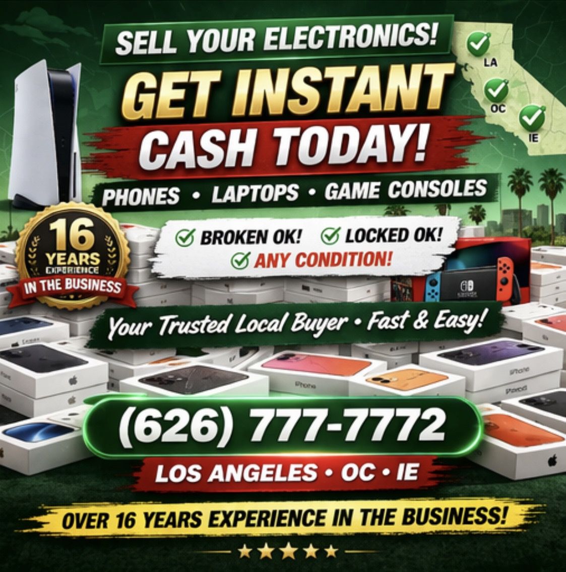 17 Pro Max 256 512 1TB T-mobile Verizon AT&T Metro iPad MacBook Buyer Cash Top