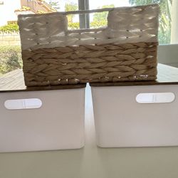 Storage Boxes Set 