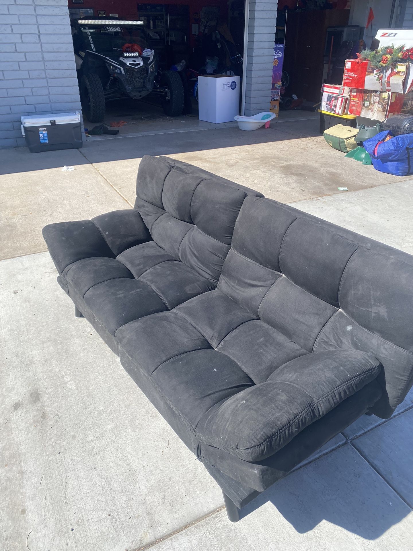 Black Futon Sofa