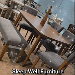🇺🇸 ✨️ Dining Table Chair Sets! Furniture Sectionals, Queen Bedrooms Avail