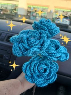 Crochet roses