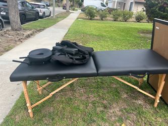 Massage table