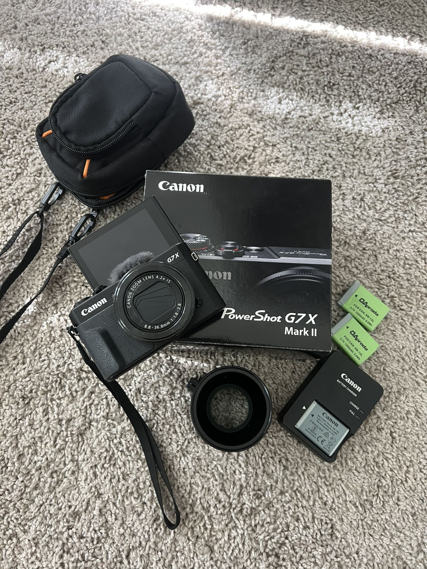 Canon Powershot G7X Mark ii