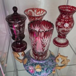 Various Types Of Bohemian Crystal's 
