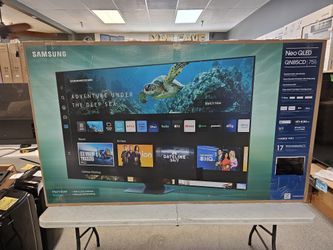 SAMSUNG 75 INCH NEO QLED MINI LED 120HZ FULL ARRAY W/WARRANTY - PAYMENT PLANS