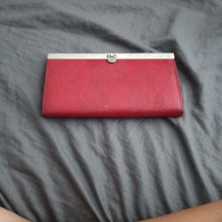 Red Leather Wallet For Men And Girls