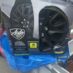 Auto drive Black 16 Inch New Wheel Covers 