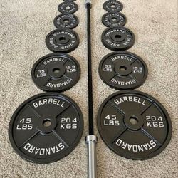Olympic Weight Plate Pairs or Set,  New 