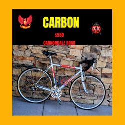🐦‍🔥 CARBON CANNONDALE ROAD BIKE