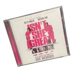 The soundtrack CD for the 2000 film "Isn't She Great," composed and conducted by Burt Bacharach